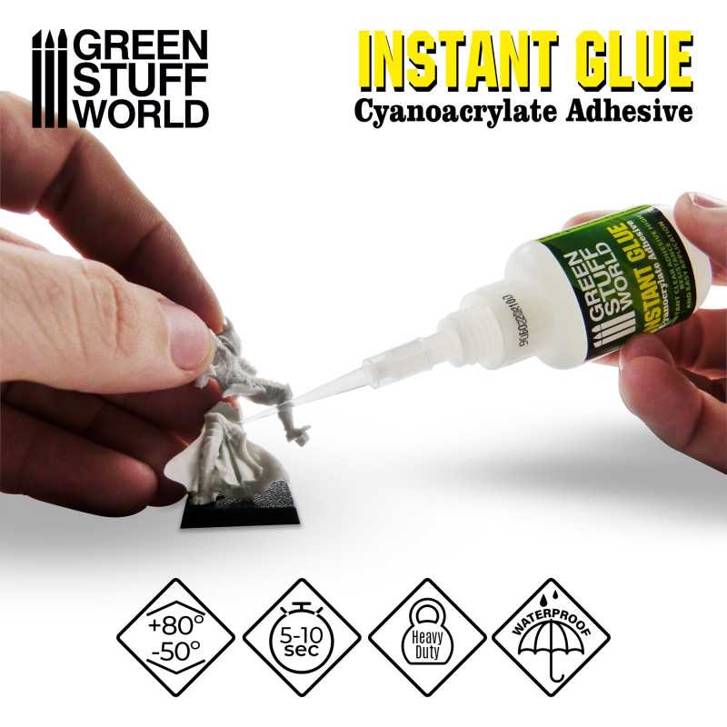 Green Stuff Cyanoacrylate Glue 20gr GSW9006 - Afbeelding 2