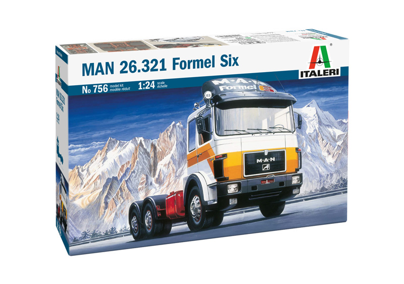Italeri 1:24 MAN 26.321 Formel Six IT756