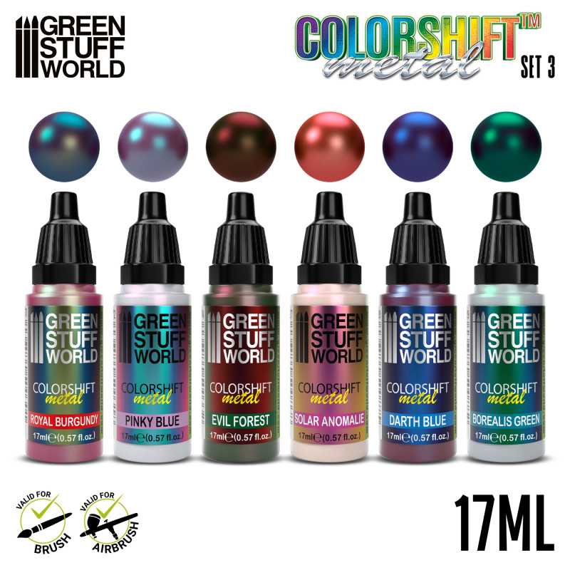 Green Stuff Chameleon Acrylic Paint Set 3 GSW9349 - Afbeelding 2