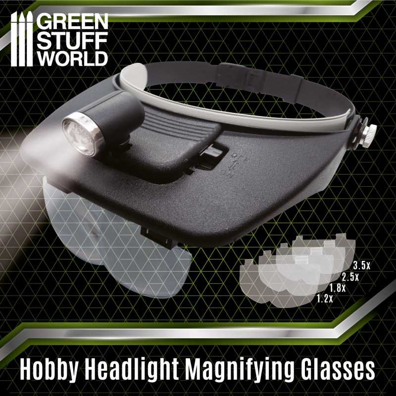 Green Stuff Magnifying Glasses whit Light GSW2385