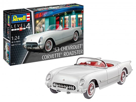Revell 1:24 Chevrolet Corvette Roadster 1953 RE07718