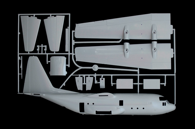 Italeri 1:72 MC-130E Hercules Combat Talon I IT1369 - Afbeelding 7