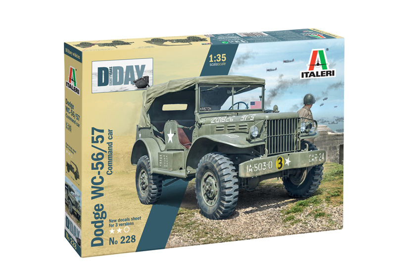 Italeri 1:35 Dodge WC-56/57 Command Car IT228