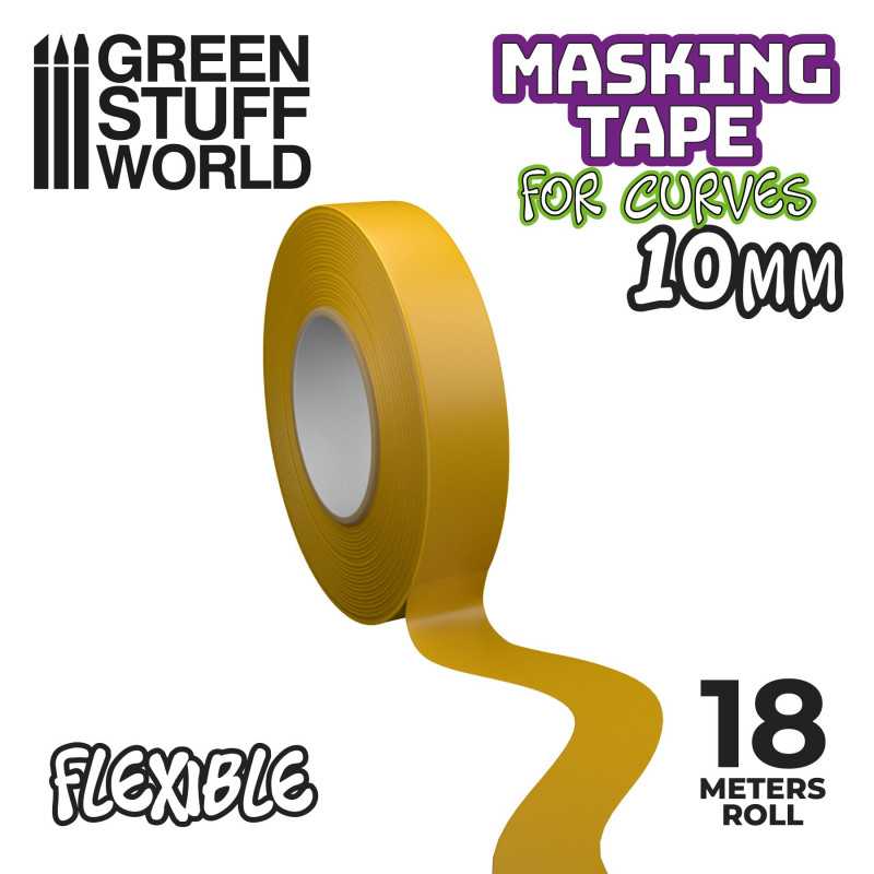 Green Stuff Flexible Masking Tape 10mm (18mt) GSW3066