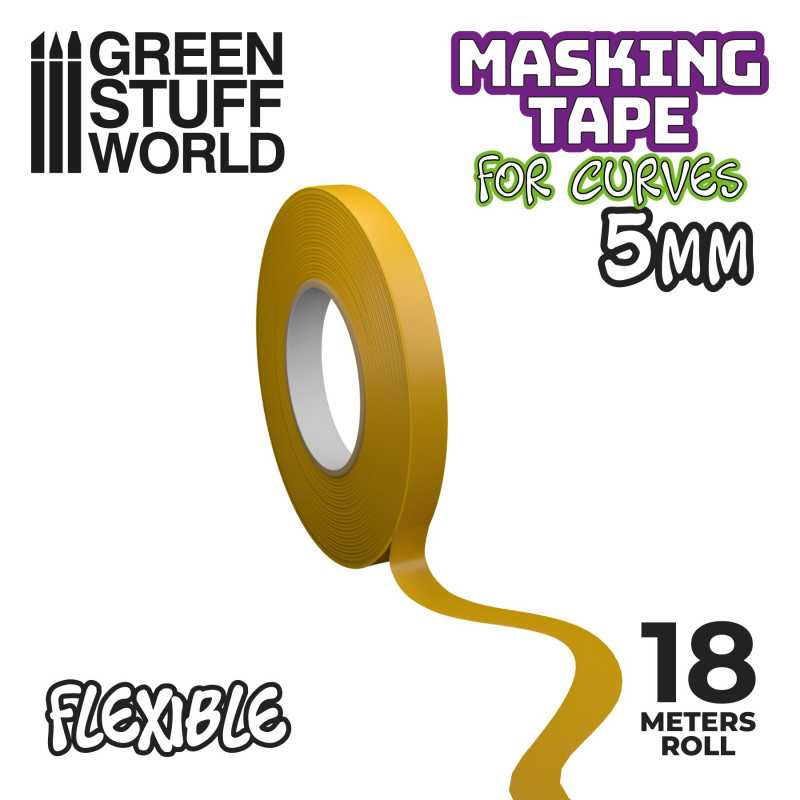 Green Stuff Flexible Masking Tape 5mm (18mt) GSW3064