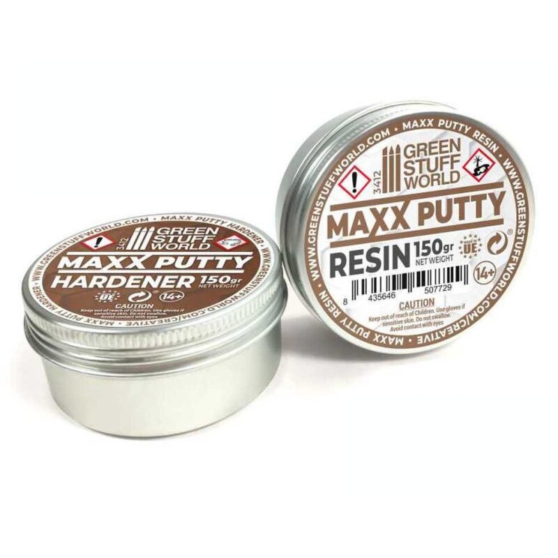 Green Stuff Epoxy Putty Maxx Putty 300gr GSW3412