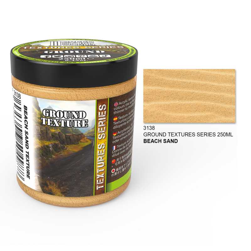 Green Stuff Sand Textures - BEACH SAND 250 ml GSW3138