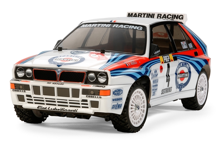 Tamiya 1:10 TT-02 Chassis 4WD Lancia Delta Integrale TAM58570 - Afbeelding 8