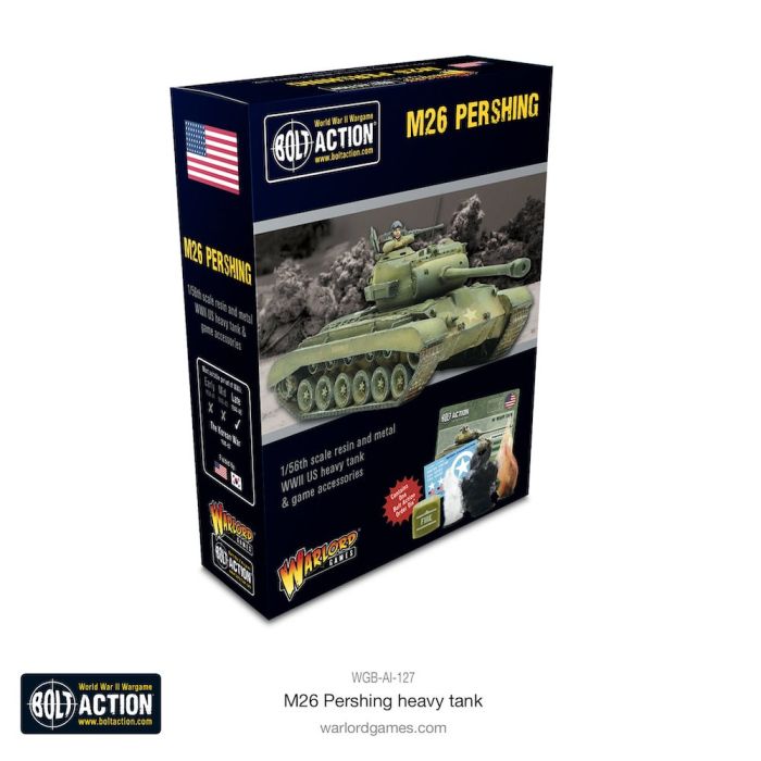 Bolt Action 1:56 M26 Pershing WGB-AI-127