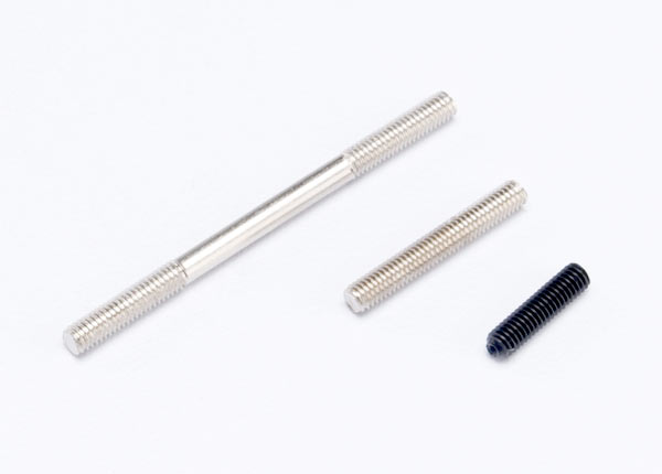 Traxxas 3mm Threaded Rods :1 each of 20mm,25mm & 44mm TR2537