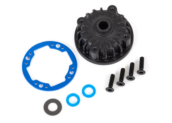 Traxxas Housing ,center differential / x-ring gaskets (2x) TR9081