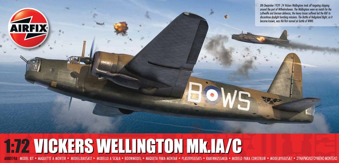 Airfix 1:72 Vickers Wellington Mk.IA/C AF08019A