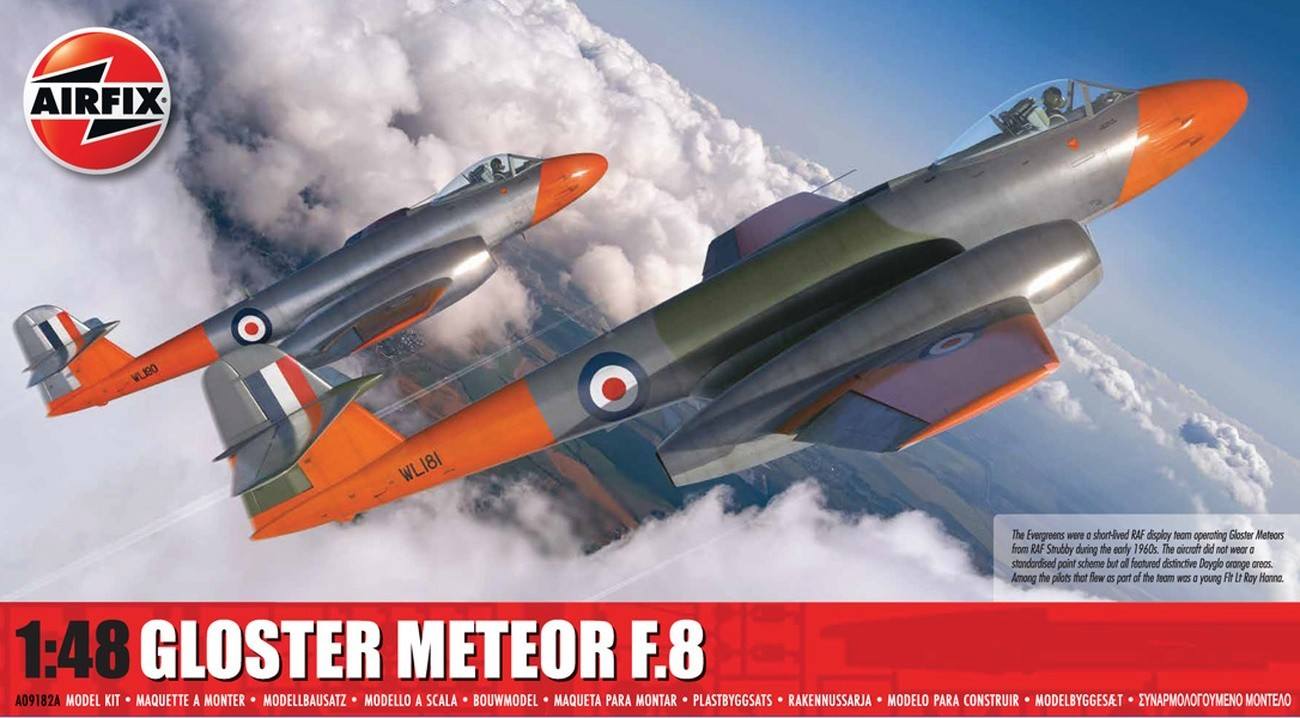 Airfix 1:48 Gloster Meteor F.8 AF09182A