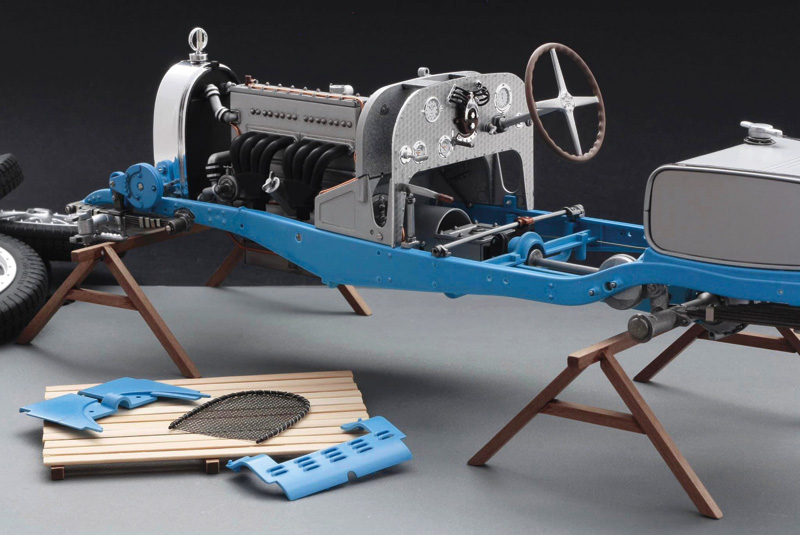 Italeri 1:12 Bugatti Type 35B Roadster IT4713 - Afbeelding 15