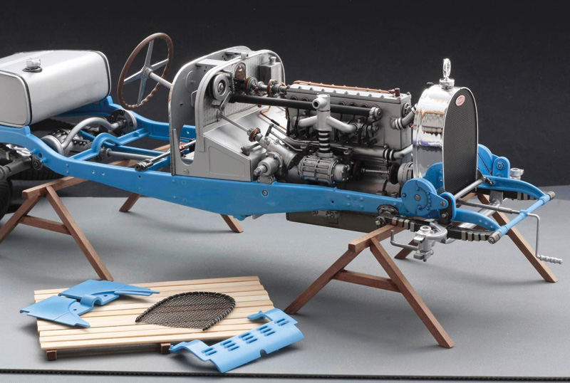 Italeri 1:12 Bugatti Type 35B Roadster IT4713 - Afbeelding 14