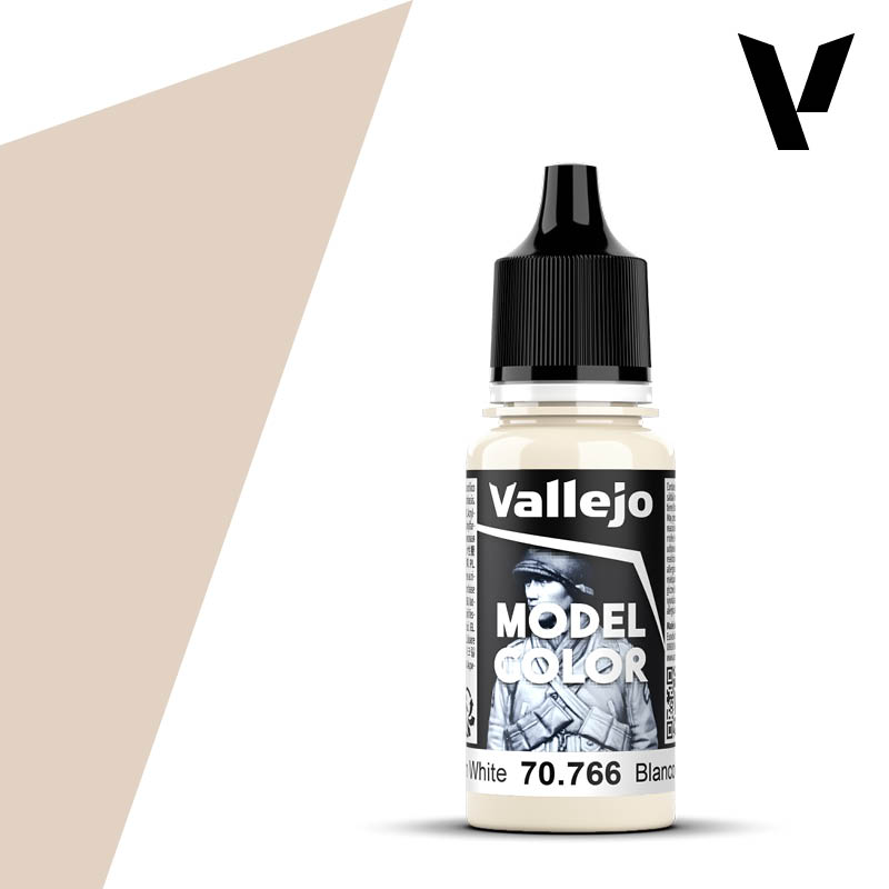 Vallejo Model Color Acryl #21 Cream White 18ml VAL70.766