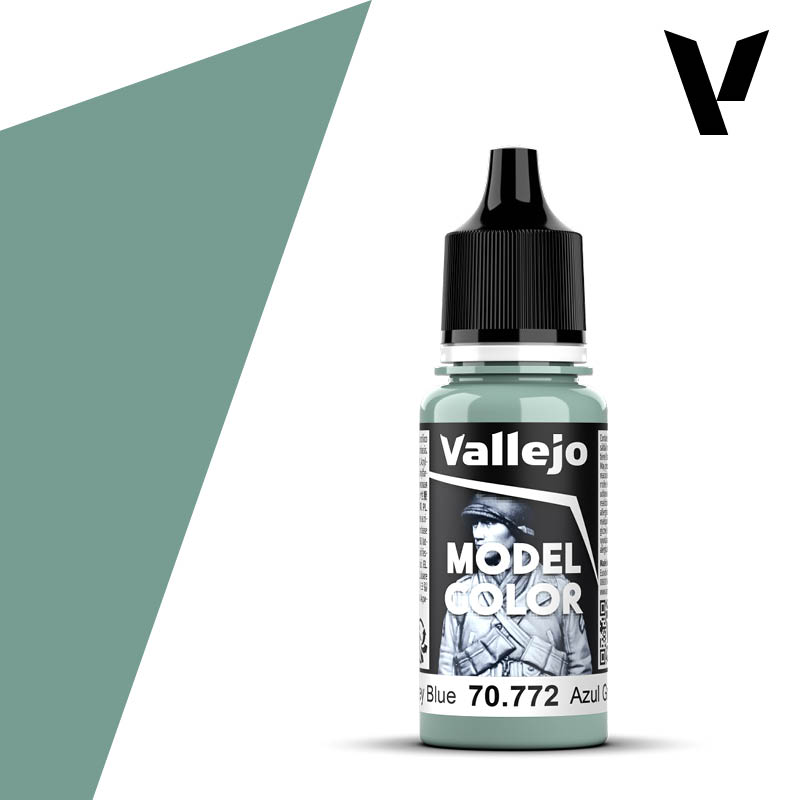 Vallejo Model Color Acryl #171 Medium Grey Blue 18ml VAL70.772