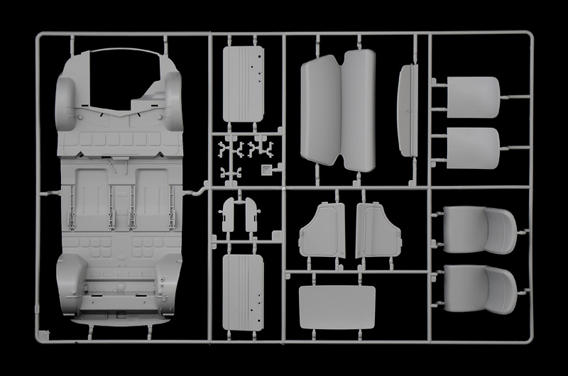 Italeri 1:12 Fiat 500F Upgrade Edition IT4715 - Afbeelding 10