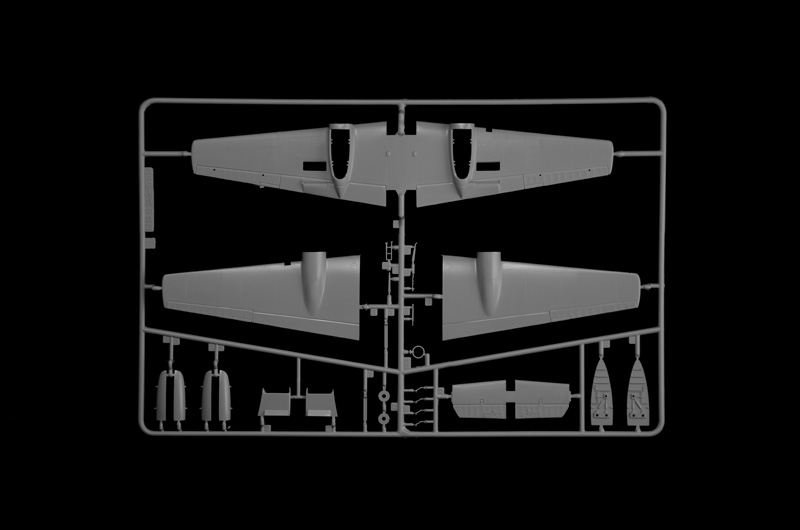 Italeri 1:72 Bf 110 C Zerstorer IT049 - Afbeelding 3