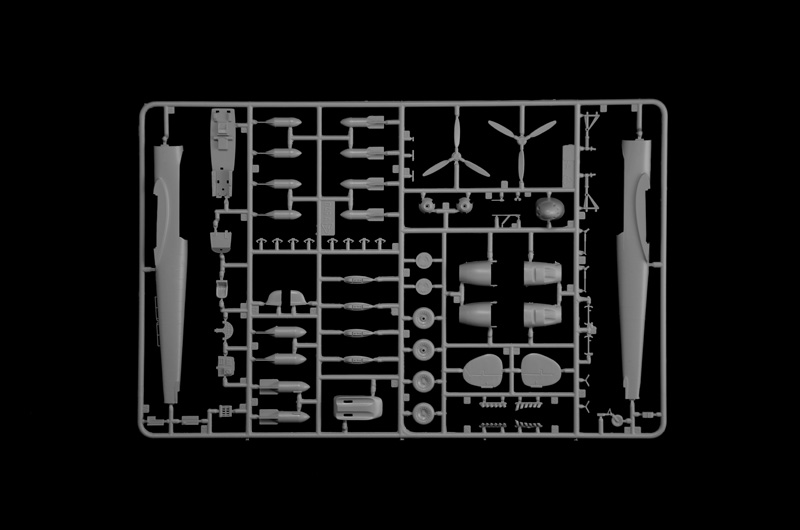 Italeri 1:72 Bf 110 C Zerstorer IT049 - Afbeelding 4