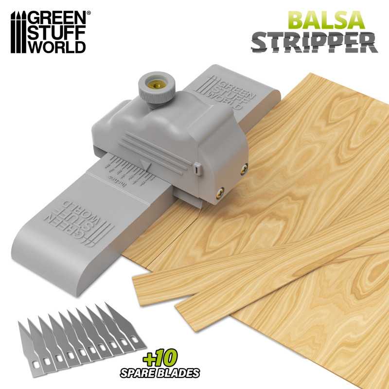 Green Stuff Balsa Stripper GSW3113 - Afbeelding 3