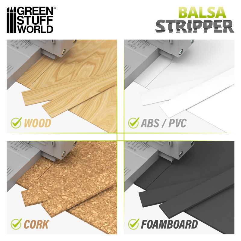 Green Stuff Balsa Stripper GSW3113 - Afbeelding 2