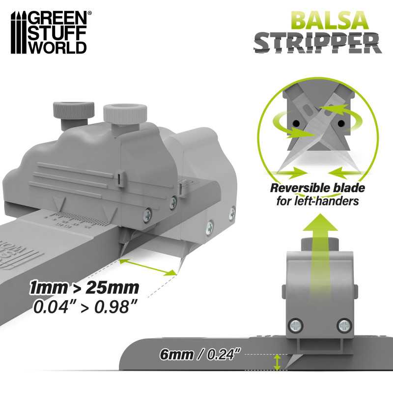 Green Stuff Balsa Stripper GSW3113