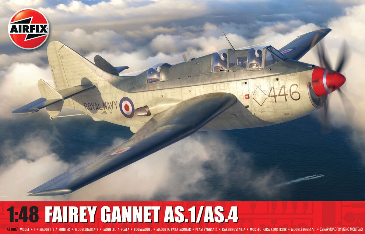 Airfix 1:48 Fairey Gannet AS.1/AS.4 AF11007