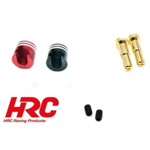 HRC Racing Heat Sink for Low Profile Plugs 4 & 5mm ( 1 pair ) HRC9004LHS