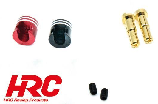 HRC Racing Heat Sink for Low Profile Plugs 4 & 5mm ( 1 pair ) HRC9004LHS