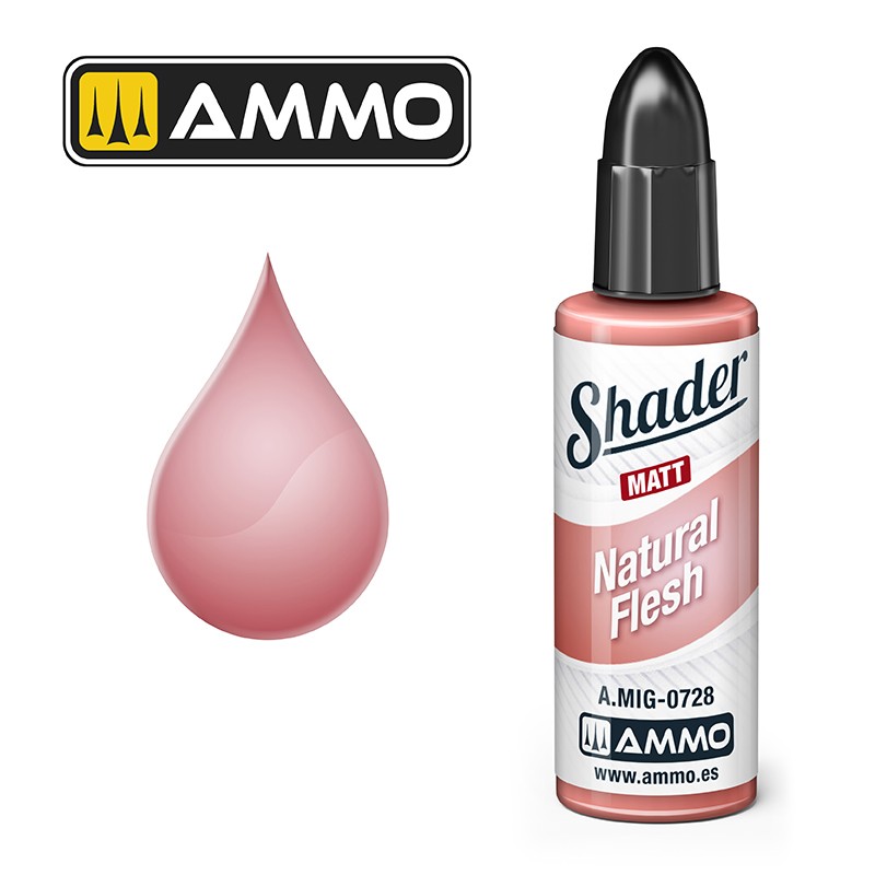 Ammo Mig Matt Shader Natural Flesh 10ml MIG-0728