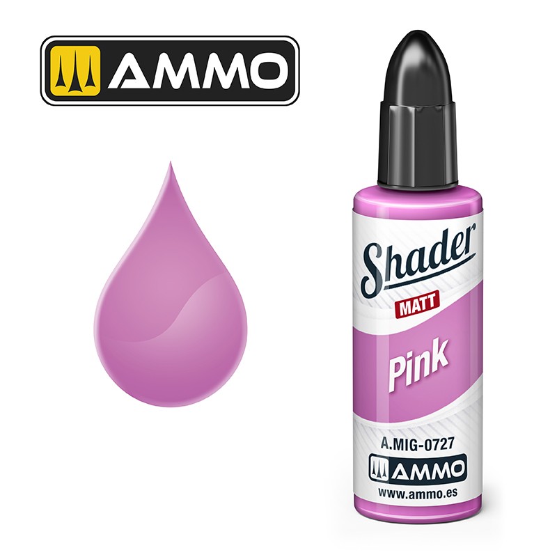 Ammo Mig Matt Shader Pink 10ml MIG-0727