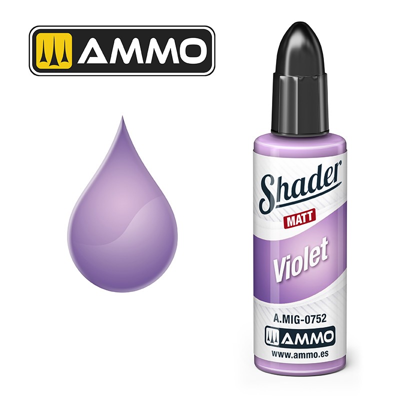 Ammo Mig Matt Shader Violet 10ml MIG-0752