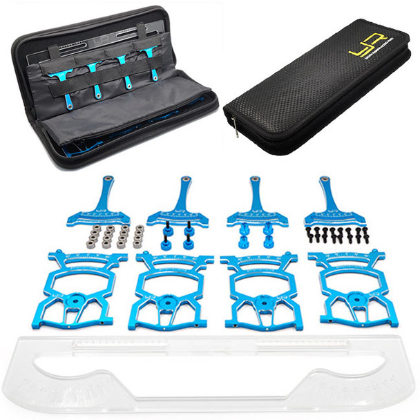 Yeah Racing Universal Set Up System Ver.3 voor 1:10 On Road YT0140BU - Afbeelding 4