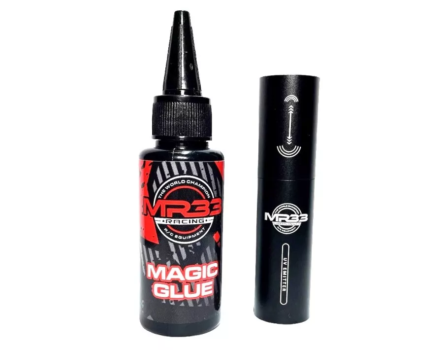 MR33 Magic Repair Glue Set Whit UV Light 15mg MR33-MRG-SET