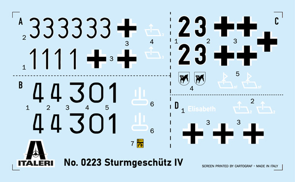 Italeri 1:35 Sd.Kfz. 167 Sturmgeschutz IV IT223 - Afbeelding 6