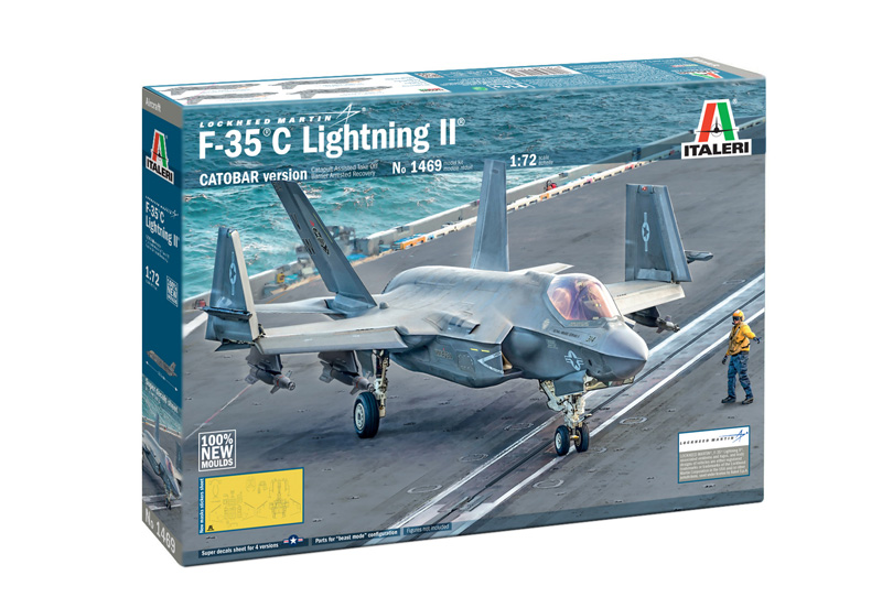 Italeri 1:72 F-35 C Lightning II CATOBAR Version IT1469