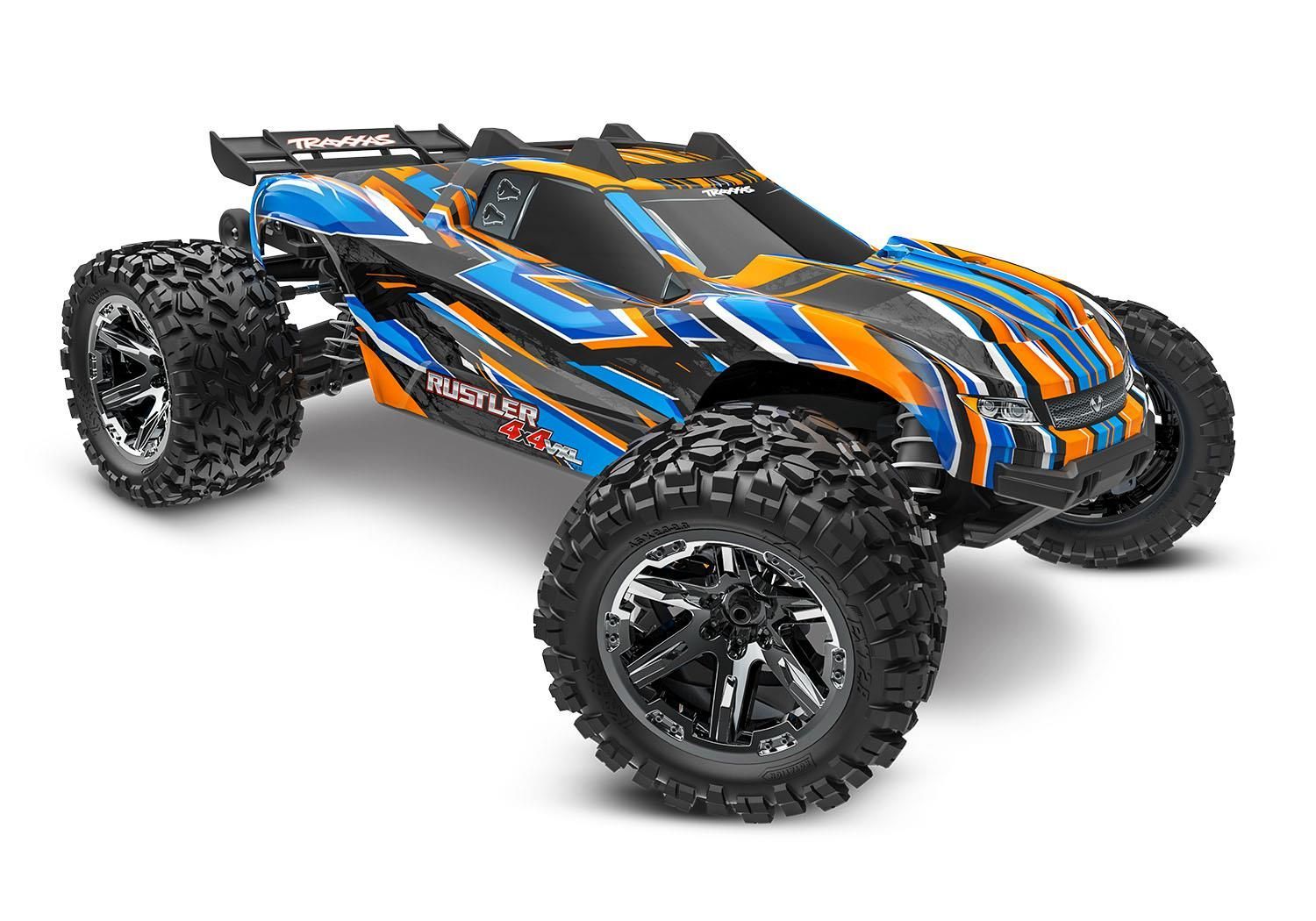 Traxxas 1:10 Rustler 4x4 VXL HD TQi TSM TR67376-4