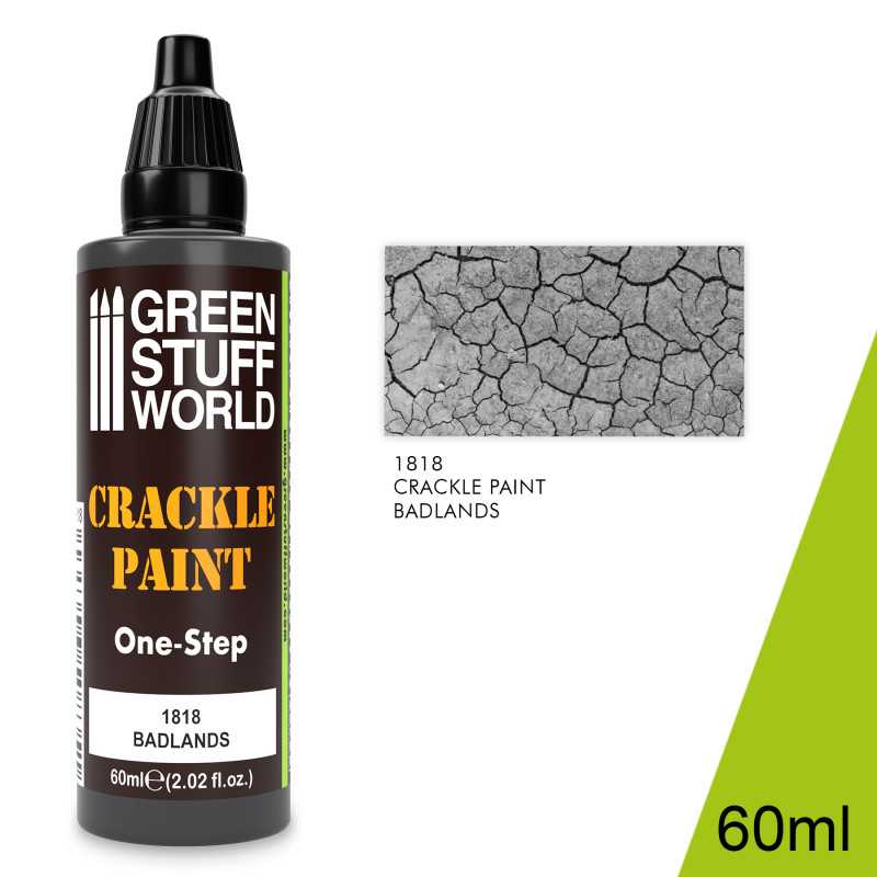 Green Stuff Acrylic Crackle Paint Badlands 60ml GSW1818