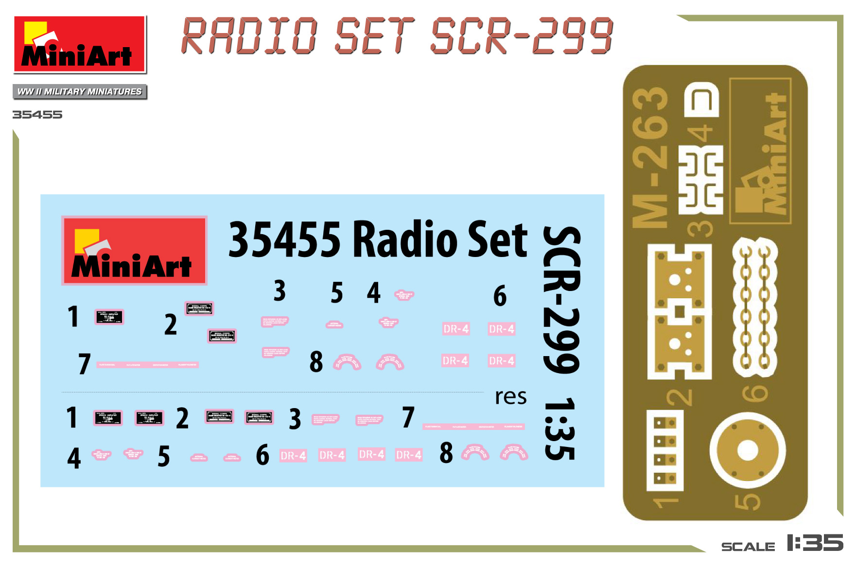 MiniArt 1:35 U.S. Radio Set SCR-299 MA35455 - Afbeelding 5