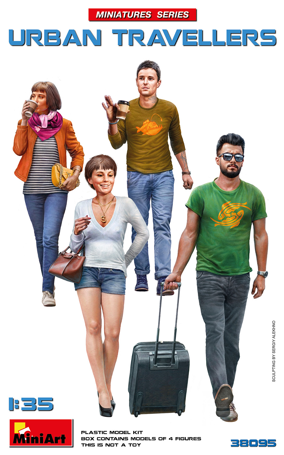 MiniArt 1:35 Urban Travellers MA38095