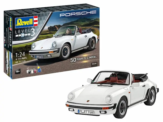 Revell 1:24 Giftset Porsche 50 Years of the G Model RE05646