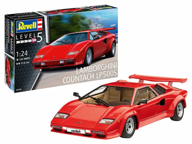 Revell 1:24 Lamborghini Countach LP500S RE07730
