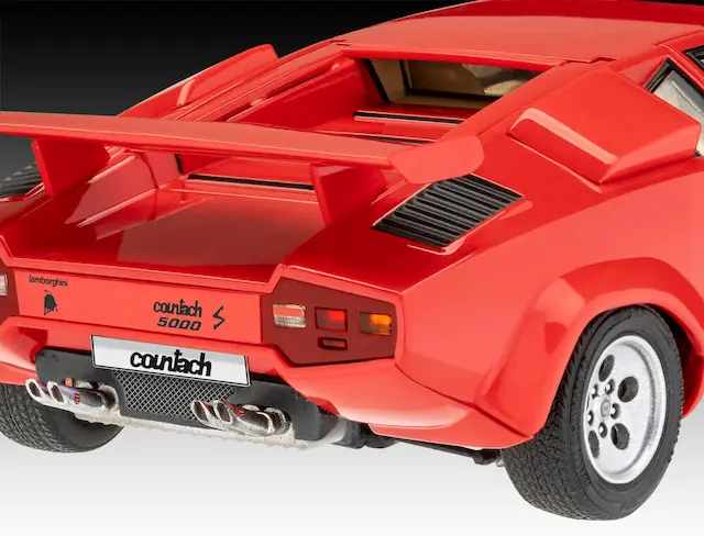 Revell 1:24 Lamborghini Countach LP500S RE07730 - Afbeelding 3