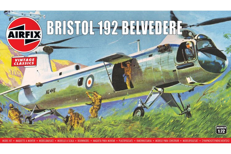 Airfix 1:72 Bristol 192 Belvedere AF03002V