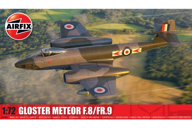 Airfix 1:72 Gloster Meteor F.8/FR.9 AF04067