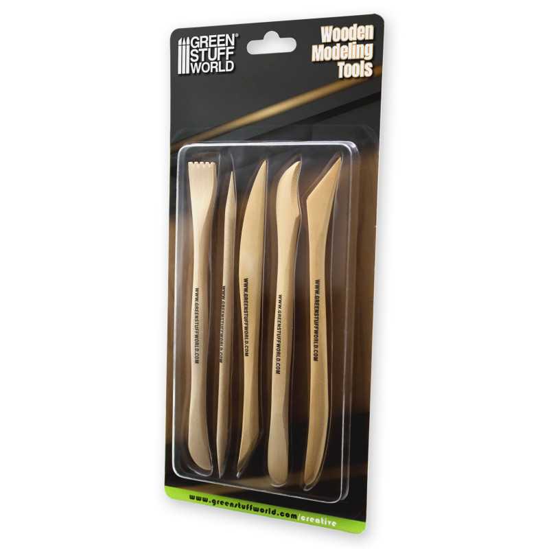 Green Stuff Wooden Modeling Tools GSW4788