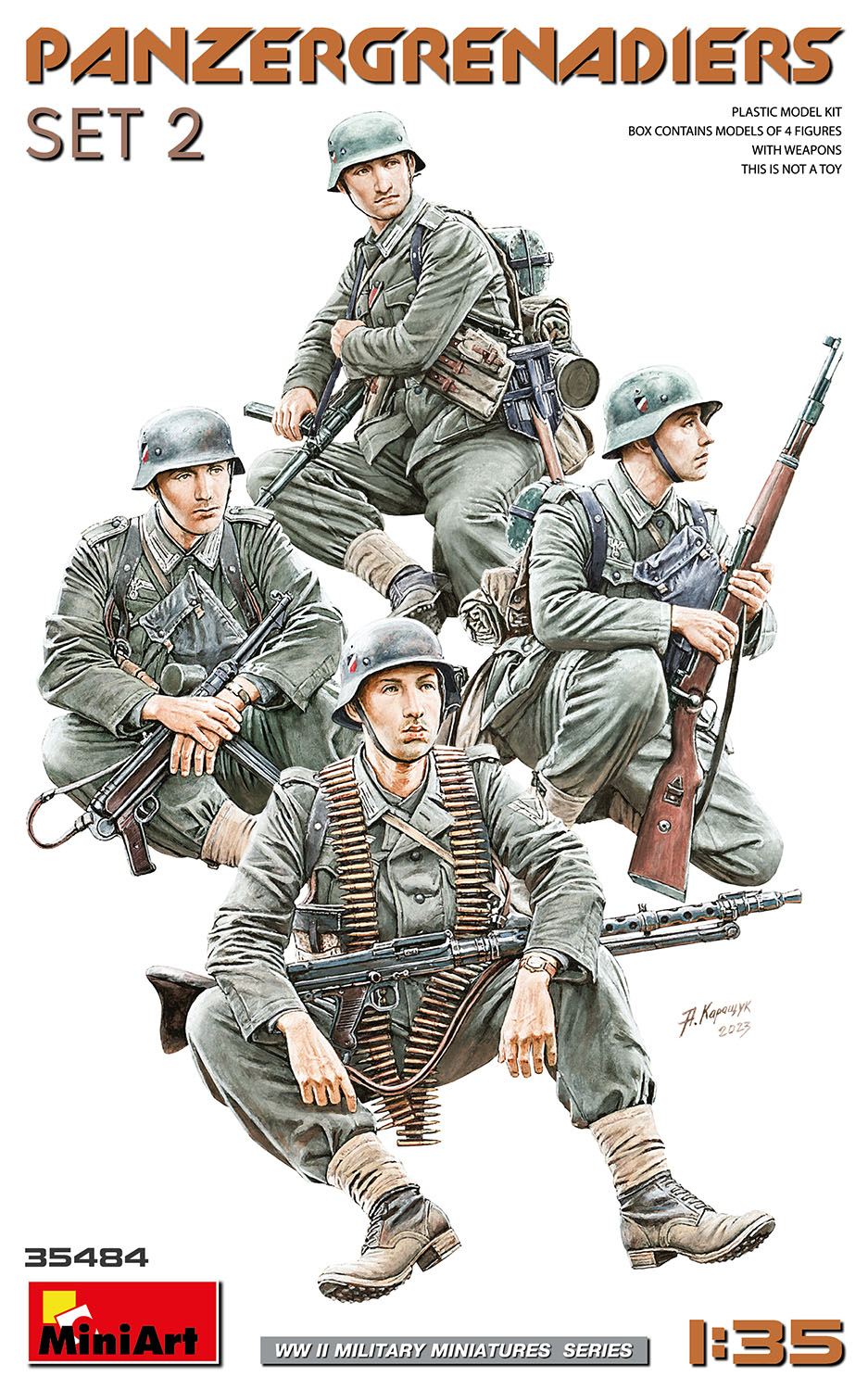 MiniArt 1:35 Panzergrenadiers Set 2 MA35484