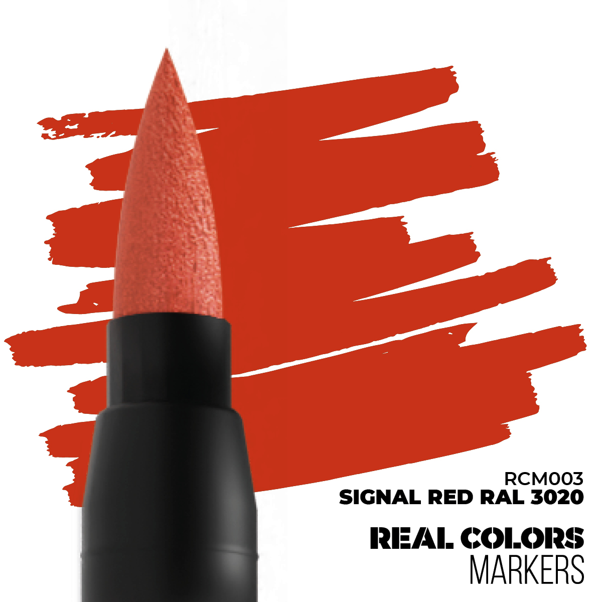 AK Real Colors Markers - Signal Red RAL3020 RCM003 - Afbeelding 2