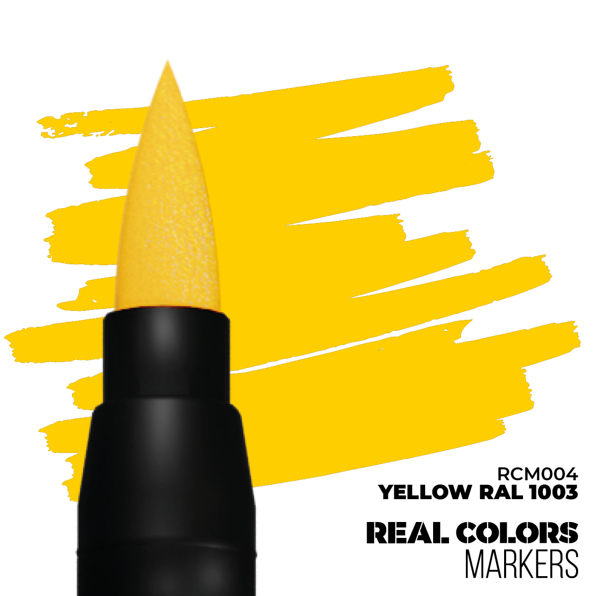 AK Real Colors Markers - Yellow RAL1003 RCM004 - Afbeelding 2
